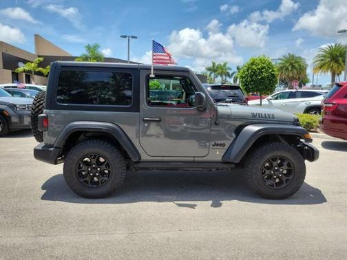 Sting-Gray Clearcoat 2023 Jeep Wrangler Willys