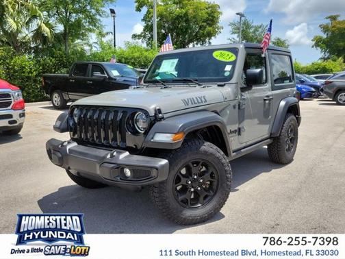 Sting-Gray Clearcoat 2023 Jeep Wrangler Willys