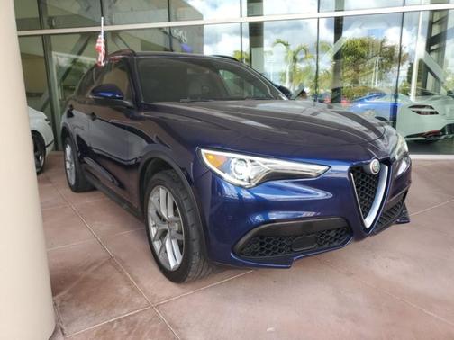 Montecarlo Blue Metallic 2018 Alfa Romeo Stelvio Ti Sport