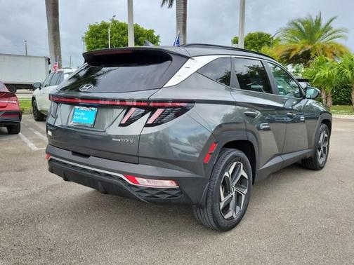 Amazon Gray 2022 Hyundai TUCSON Hybrid SEL Convenience