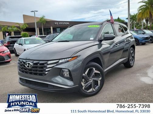 Amazon Gray 2022 Hyundai TUCSON Hybrid SEL Convenience