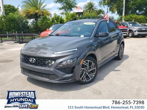Ecotronic Gray 2023 Hyundai KONA N Line