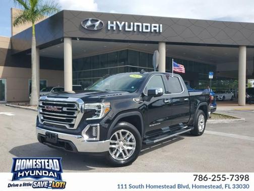 Onyx Black 2021 GMC Sierra 1500 SLT