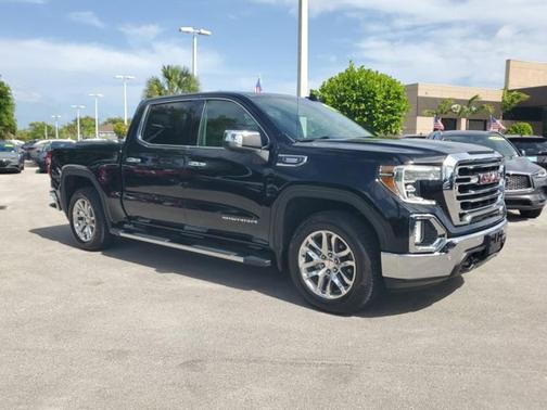 Onyx Black 2021 GMC Sierra 1500 SLT
