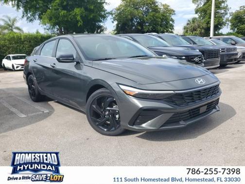 Amazon Gray 2026 Hyundai ELANTRA Sport