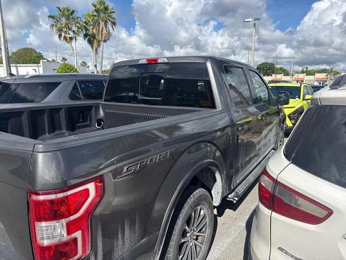 Stone Gray 2018 Ford F-150 XLT