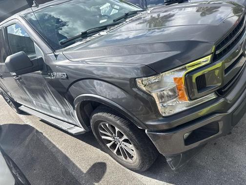 Stone Gray 2018 Ford F-150 XLT