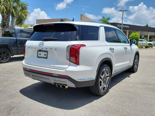 Hyper White 2024 Hyundai PALISADE Limited