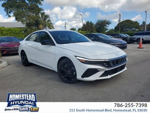 Serenity White 2026 Hyundai ELANTRA Sport