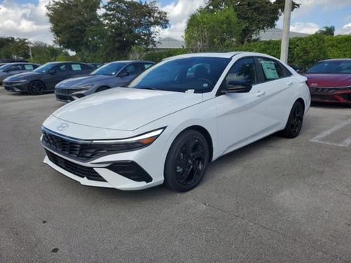 Serenity White 2026 Hyundai ELANTRA Sport