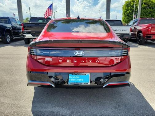 Ultimate red 2024 Hyundai SONATA SEL