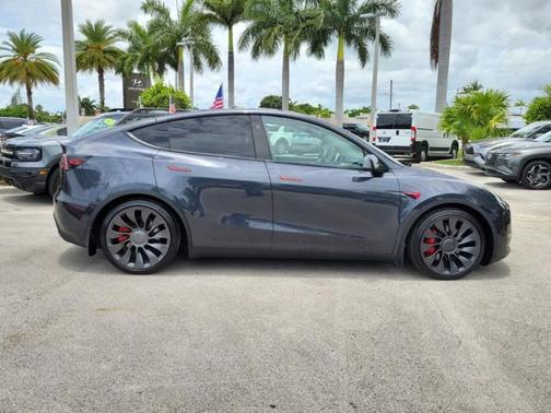 Stealth Grey 2024 Tesla Model Y Performance Dual Motor All-Wheel Drive