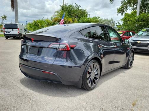 Stealth Grey 2024 Tesla Model Y Performance Dual Motor All-Wheel Drive
