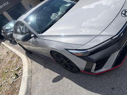 Cyber Gray 2025 Hyundai ELANTRA N Base