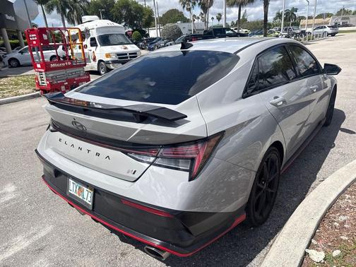 Cyber Gray 2025 Hyundai ELANTRA N Base