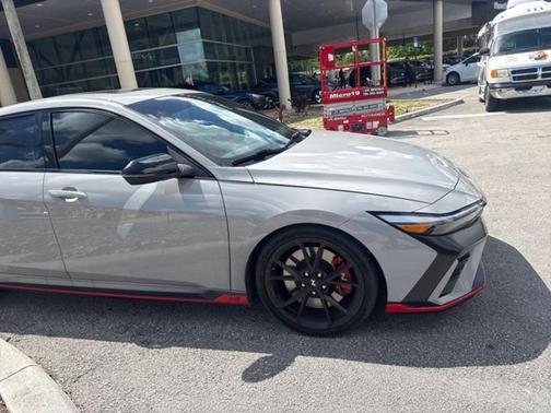 Cyber Gray 2025 Hyundai ELANTRA N Base