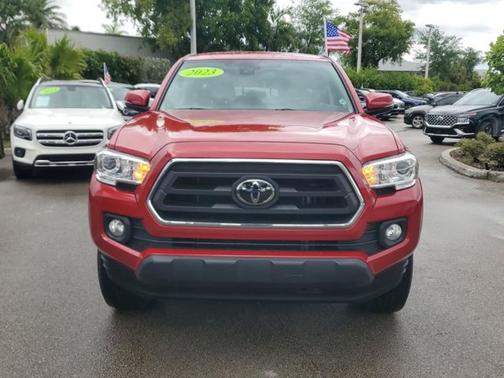 Barcelona Red Metallic 2023 Toyota Tacoma SR5