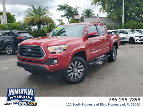 Barcelona Red Metallic 2023 Toyota Tacoma SR5