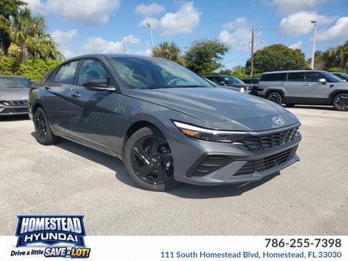 Ecotronic Gray 2026 Hyundai ELANTRA Sport