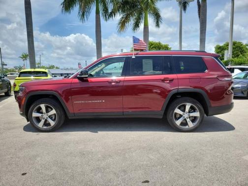 Velvet Red Pearlcoat 2022 Jeep Grand Cherokee L Limited