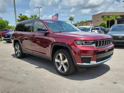 Velvet Red Pearlcoat 2022 Jeep Grand Cherokee L Limited
