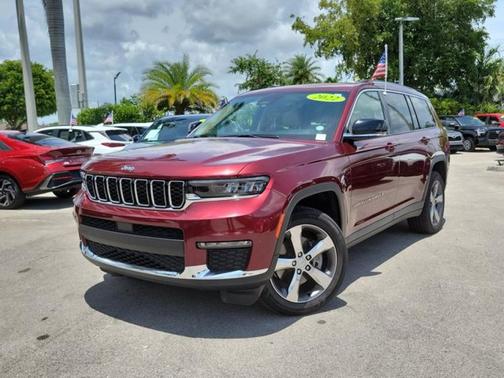 Velvet Red Pearlcoat 2022 Jeep Grand Cherokee L Limited
