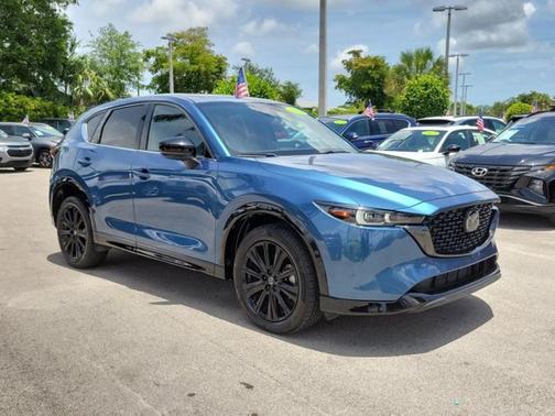 Eternal Blue Mica 2023 Mazda CX-5 2.5 Turbo