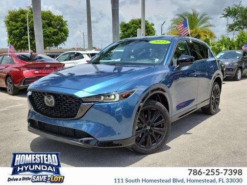 Eternal Blue Mica 2023 Mazda CX-5 2.5 Turbo