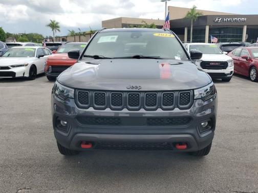 Black Clearcoat 2024 Jeep Compass Trailhawk