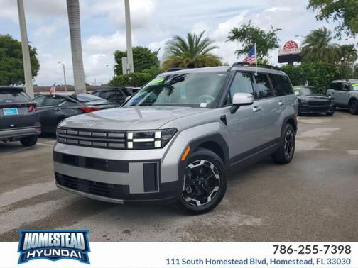 Shimmering Silver 2025 Hyundai SANTA FE SEL 2.4