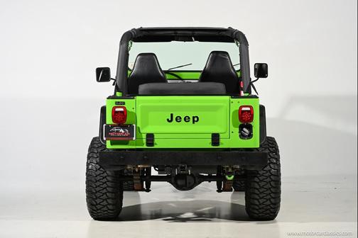 Green 1985 Jeep CJ-7 SUV