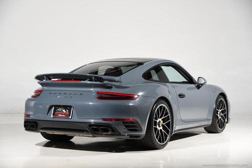 Graphite Blue Metallic 2018 Porsche 911 Turbo S