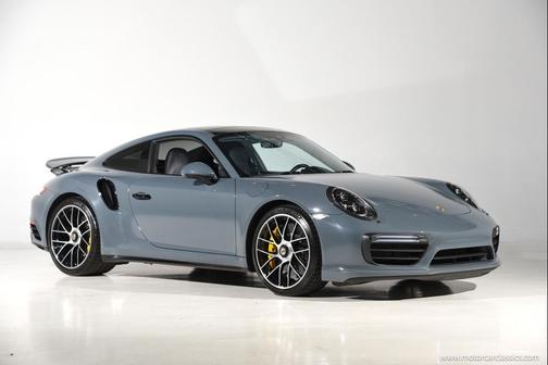 Graphite Blue Metallic 2018 Porsche 911 Turbo S