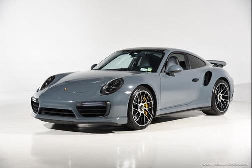Graphite Blue Metallic 2018 Porsche 911 Turbo S