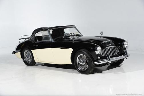Black 1960 Austin-Healey 3000 Convertible
