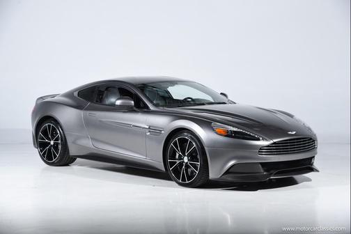 Silver 2014 Aston Martin Vanquish Coupe