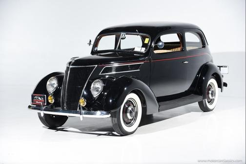 1937 Ford Coupe Black