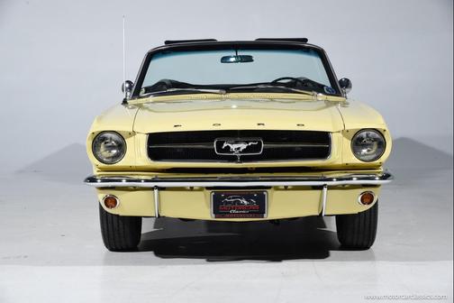 Yellow 1965 Ford Mustang Base