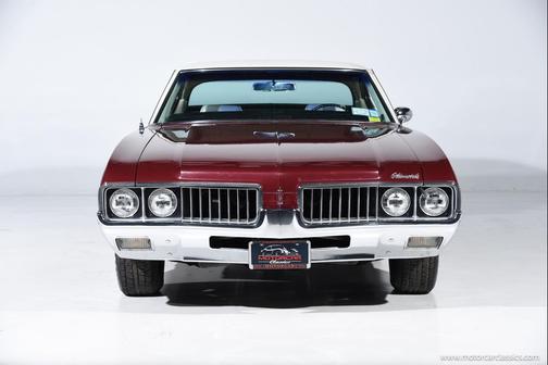 Burgundy/Maroon 1969 Oldsmobile Cutlass