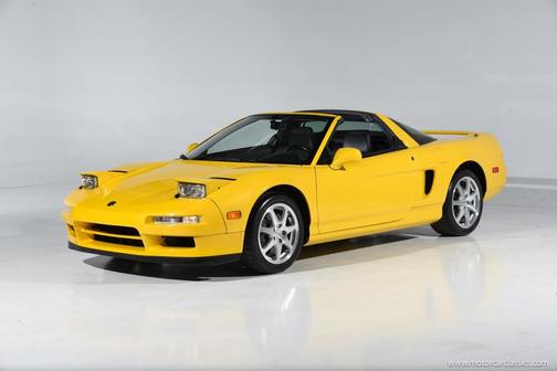 Spa Yellow Pearl 1997 Acura NSX T