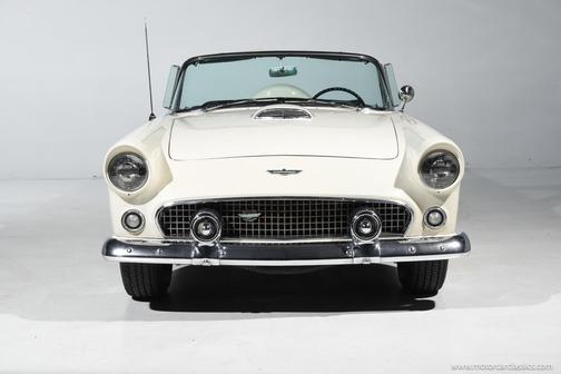 White 1956 Ford Thunderbird Base