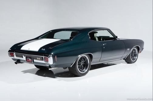 Green 1970 Chevrolet Chevelle SS