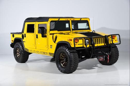 Competition Yellow 2006 Hummer H1 Alpha Open Top