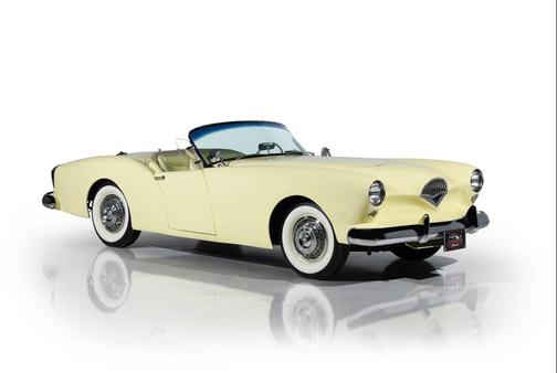 Yellow 1954 Kaiser Darrin Convertible