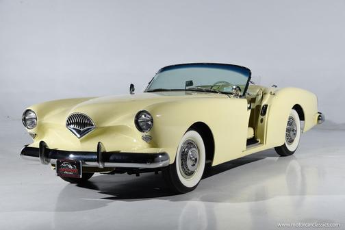 Yellow 1954 Kaiser Darrin Convertible
