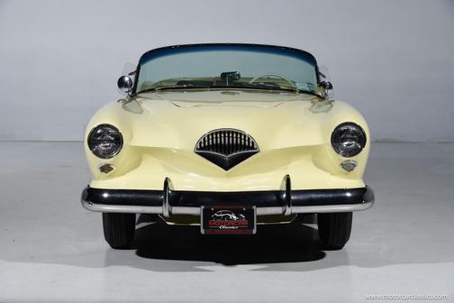 Yellow 1954 Kaiser Darrin Convertible