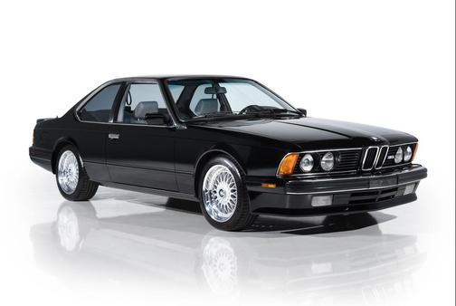 Black 1988 BMW M6 Base