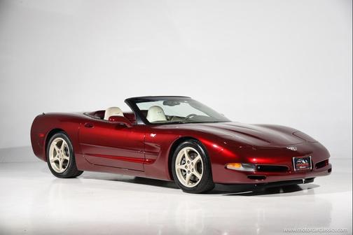 Red 2003 Chevrolet Corvette Base