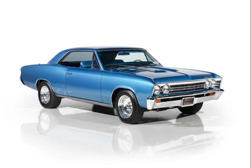 Blue 1967 Chevrolet Chevelle Coupe