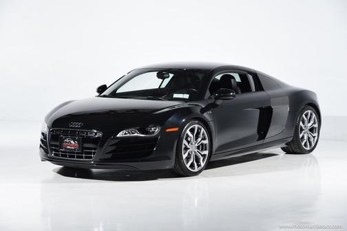 Phantom Black Pearl Effect/Lava Gray 2010 Audi R8 5.2 quattro